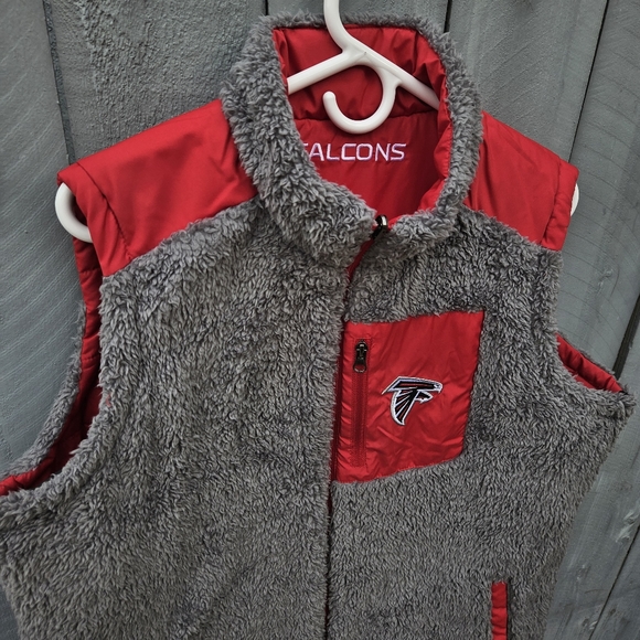 NWT NFL Atlanta Falcons Reversible Vest - Picture 6 of 7